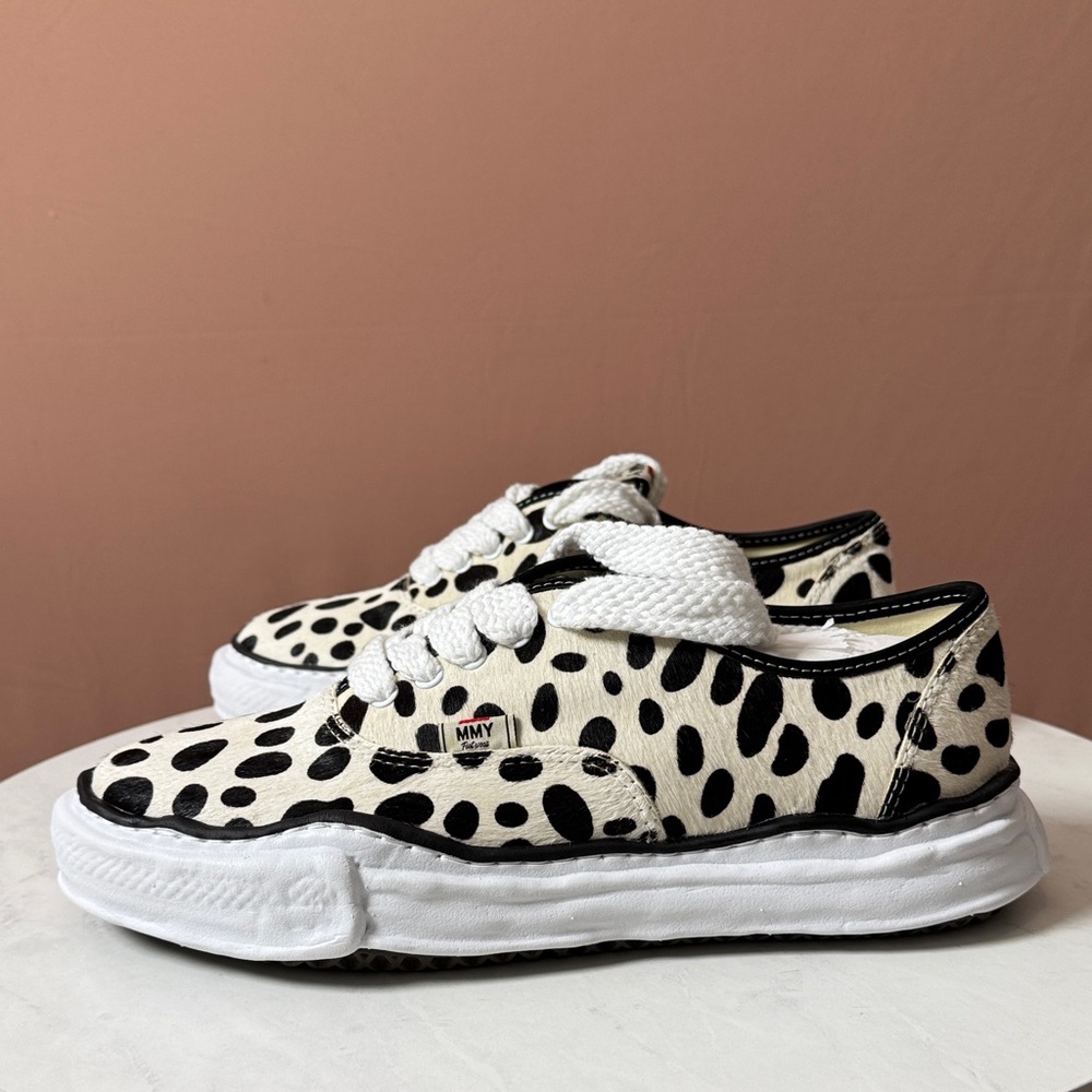 Low top calf hair Sneakers with Dalmatian print - Picture 13 of 14